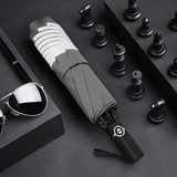 Foldable Reversible Automatic Umbrella (Reflective Strips)