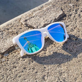 Mirrored unisex sunglass