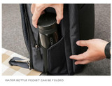 Backpack men usb external charge enlarge 15.6 inch laptop shoulders anti-theft waterproof travel
