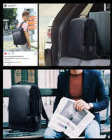 Backpack men usb external charge enlarge 15.6 inch laptop shoulders anti-theft waterproof travel