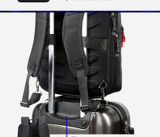 Backpack teenager men anti theft enlarge usb external charge 15.6 inch laptop waterproof school bags