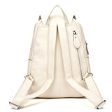 Backpacks women fashion 100% genuine leather casual travel knapsack laptop pocket schoolbag