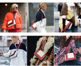 Handbag women fashion genuine leather luxury small messenger shoulder panelled crossbody bags