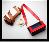 Handbag women fashion genuine leather luxury small messenger shoulder panelled crossbody bags