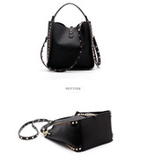 Handbag female famous brand genuine leather bag purse luxury tote designer crossbody