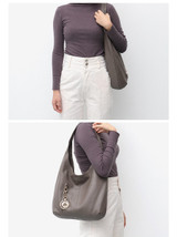 Handbags women's fashion tote genuine leather bag luxury brand cowhide hobo shoulder pillow