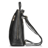 Backpack women 100% genuine leather knapsack crocodile pattern notebook schoolbags travel