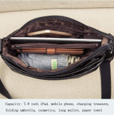 Bags for women genuine leather crossbody luxury handbag fashion shopping purse totes shoulder messenger