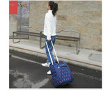 Luggage for women travel bag wheels cabin travel rolling trolley suitcase wheeled tote duffles