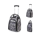 Luggage for women travel bag wheels cabin travel rolling trolley suitcase wheeled tote duffles