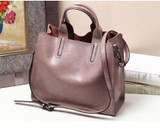 Handbag women luxury 100% real leather designer brand cowhide genuine shoulder messenger elegant tote