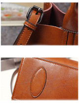 Handbag women luxury 100% real leather designer brand cowhide genuine shoulder messenger elegant tote