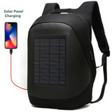 Backpack solar charging businessmen laptop high-tec anti-theft superior pack super cool different distinctive