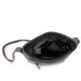 Handbags women genuine leather real bucket shoulder messenger cross-body mooncake embossed