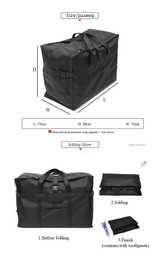 Luggage unisex fashion waterproof travel bag large capacity nylon foldable handbags