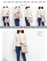 Handbag women luxury leather shoulder tassel hobo large soft purse messenger