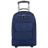 Backpack rolling luggage travel shoulder spinner high capacity wheels for suitcase trolley carry on duffle bag