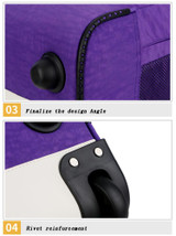 Backpack rolling luggage travel shoulder spinner high capacity wheels for suitcase trolley carry on duffle bag