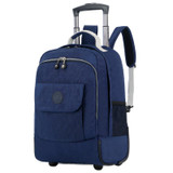 Backpack rolling luggage travel shoulder spinner high capacity wheels for suitcase trolley carry on duffle bag