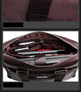 Handbag male shoulder bag genuine leather cowhide casual messenger
