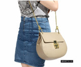 Bag women genuine leather chain crossbody handbags small shoulder messenger