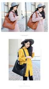 Handbag women fashion shoulder bag 100% genuine leather crossbody messenger purse satchel tote