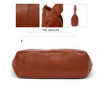 Handbag women fashion shoulder bag 100% genuine leather crossbody messenger purse satchel tote