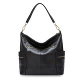 Handbag women 100% genuine leather charm shoulder large capacity messenger crossbody purse tote