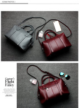 Handbag women tote bag 100% genuine leather luxury fashion crossbody messenger purse business shoulder