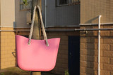 Handbag women beach handles classic trim mini fashion silicone shoulder shopping top waterproof evening bag