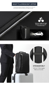 Backpack water repellent 4-in-1 business 15.6 inch multifunction usb charging laptop fashion