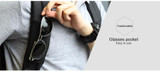 Backpack men large laptop waterproof anti theft usb charge bussiness for travel