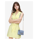 Bags for women fashion envelope shoulder chain messenger lock design