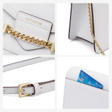 Bags for women fashion envelope shoulder chain messenger lock design