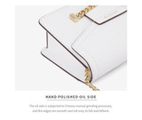 Bags for women fashion envelope shoulder chain messenger lock design