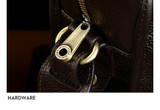 Briefcase male fashion genuine leather famous brand shoulder messenger causal handbag laptop