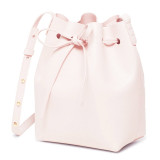 Bag women real leather bucket genuine shoulder handbag