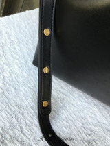 Bag women real leather bucket genuine shoulder handbag