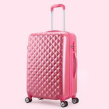 Rolling suitcase women 2pcs/set fashion 20/22/24/28 inch students trolley cosmetic bag case travel spinner password luggage