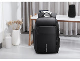 Backpack for man 15 inch laptop waterproof functional bag with usb port travel
