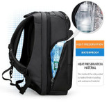Backpack for man 15 inch laptop waterproof functional bag with usb port travel