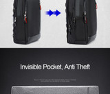 Backpack male multifunction enlarge laptop usb charging 15.6inch anti theft large capacity travel bag