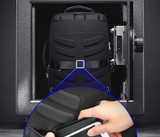 Backpack male multifunction enlarge laptop usb charging 15.6inch anti theft large capacity travel bag
