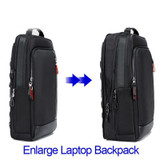 Backpack male multifunction enlarge laptop usb charging 15.6inch anti theft large capacity travel bag