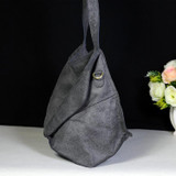 Bag women genuine leather shoulder large capacity diamond design cowhide crossbody tote