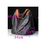 Bag women genuine leather shoulder large capacity diamond design cowhide crossbody tote