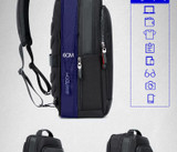 Backpack men oxford waterproof travel capacity can be enlarged cool shoulder schoolbag