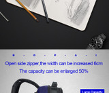 Backpack men oxford waterproof travel capacity can be enlarged cool shoulder schoolbag