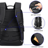 Backpack men enlarge anti theft laptop for 15.6 inches usb external charge multifunction business