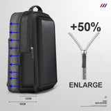 Backpack men enlarge anti theft laptop for 15.6 inches usb external charge multifunction business